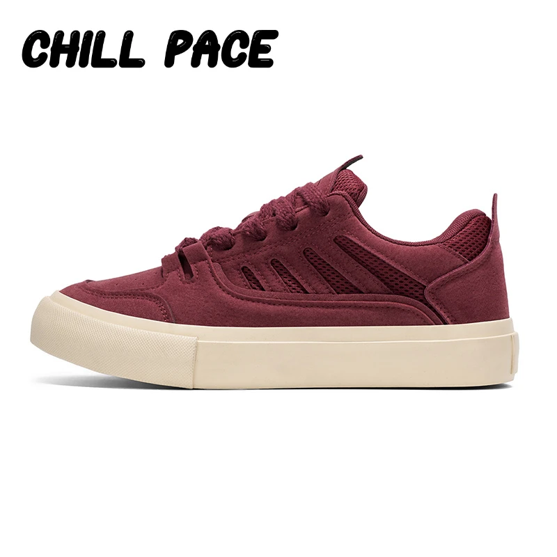 小众休闲板鞋男复古潮流面包鞋2025秋冬新款男生低帮潮鞋港风百搭