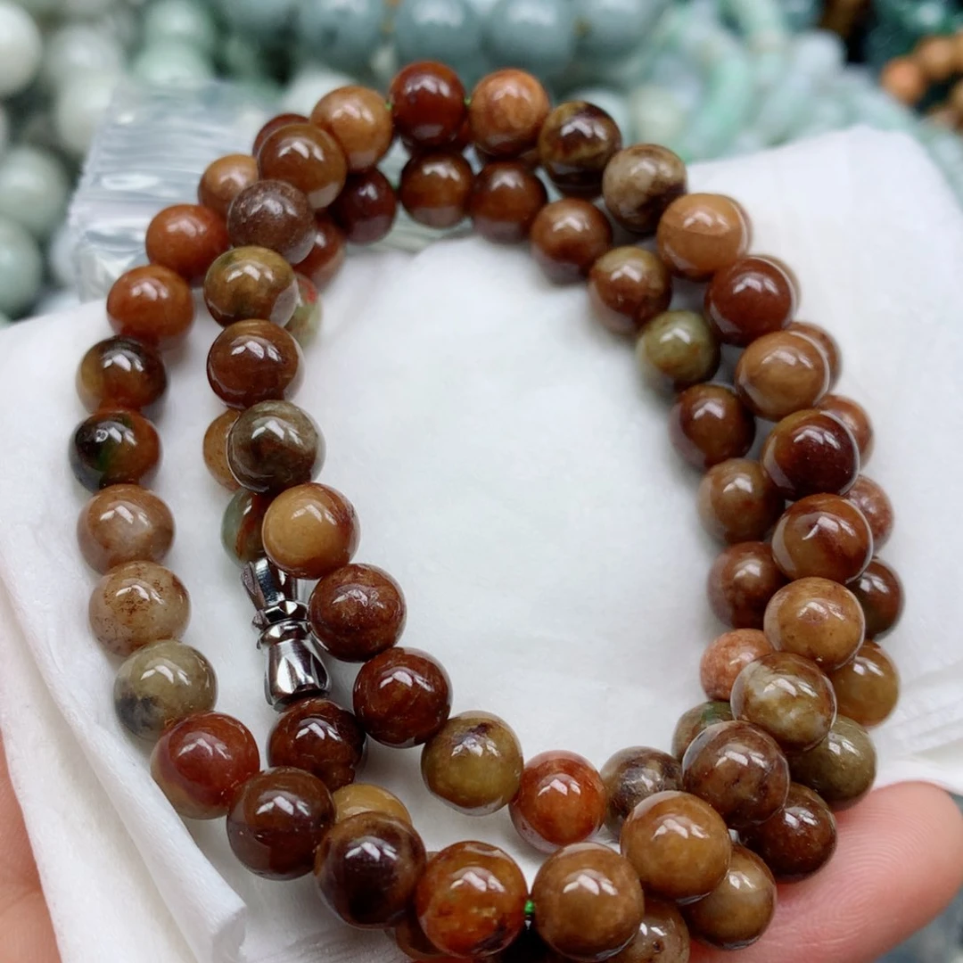 翡翠颈饰未镶嵌手串