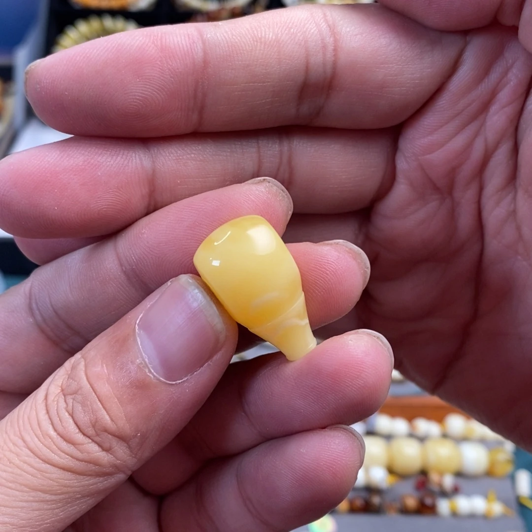 裸石蜜蜡未镶嵌14mm三通