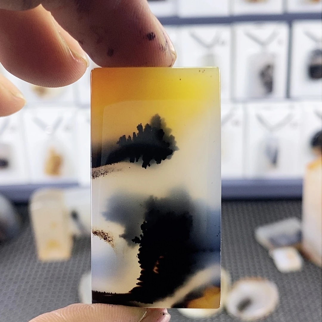 玛瑙/玉髓珠宝奇石未镶嵌星**川