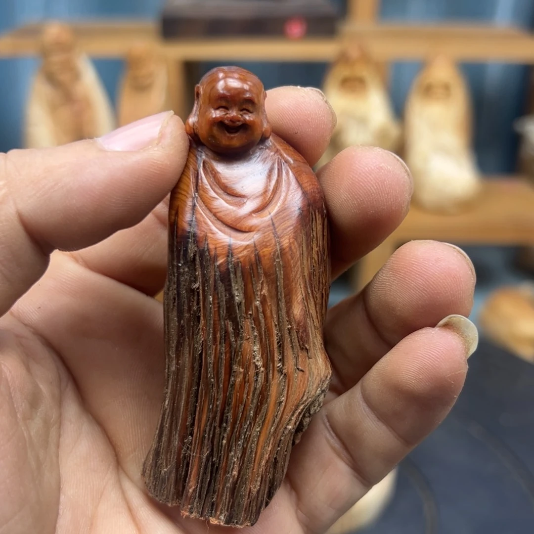 木玉*崖柏木摆件手把件