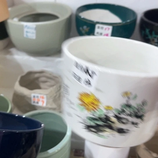 陶瓷外贸尾货多肉绿植陶瓷花盆