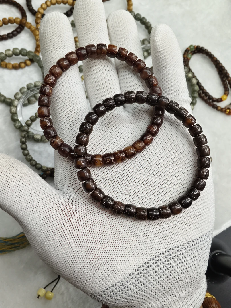 【槿一文玩】星月菩提手串7mm