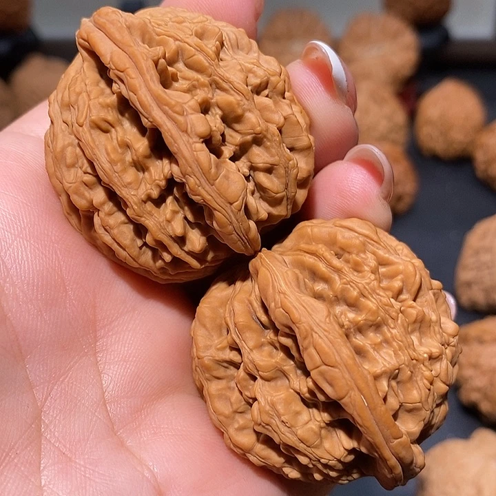 把件文玩核桃41蓟县山地虎头