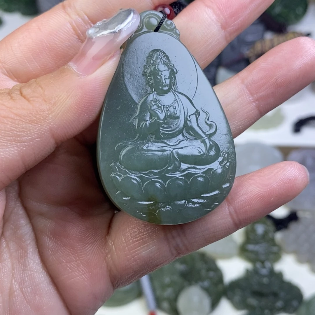 和田玉吊坠未镶嵌