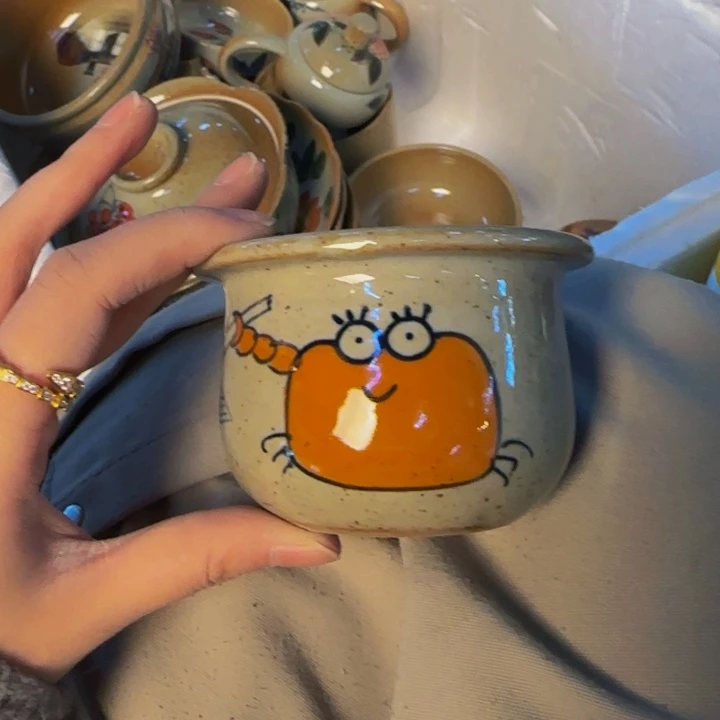 瓷片景德镇陶瓷手工手绘