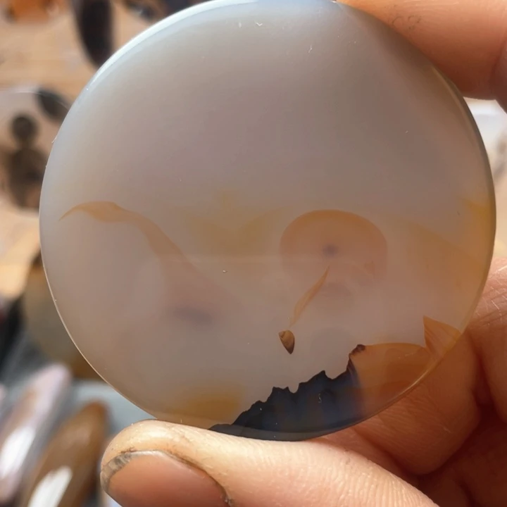 玛瑙/玉髓吊坠(不含链)未镶嵌