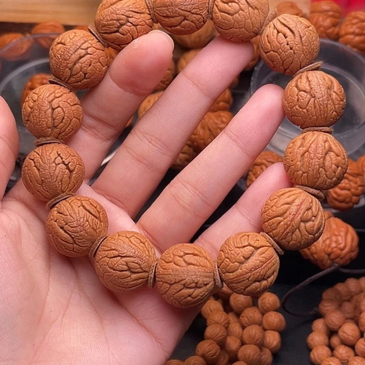 手串桃核精品金丝龙珠2.0