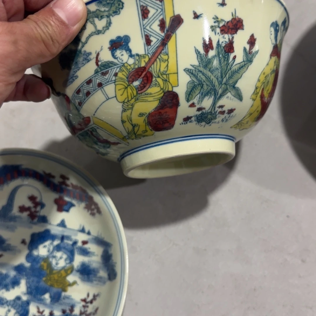 手绘瓷器全部处理