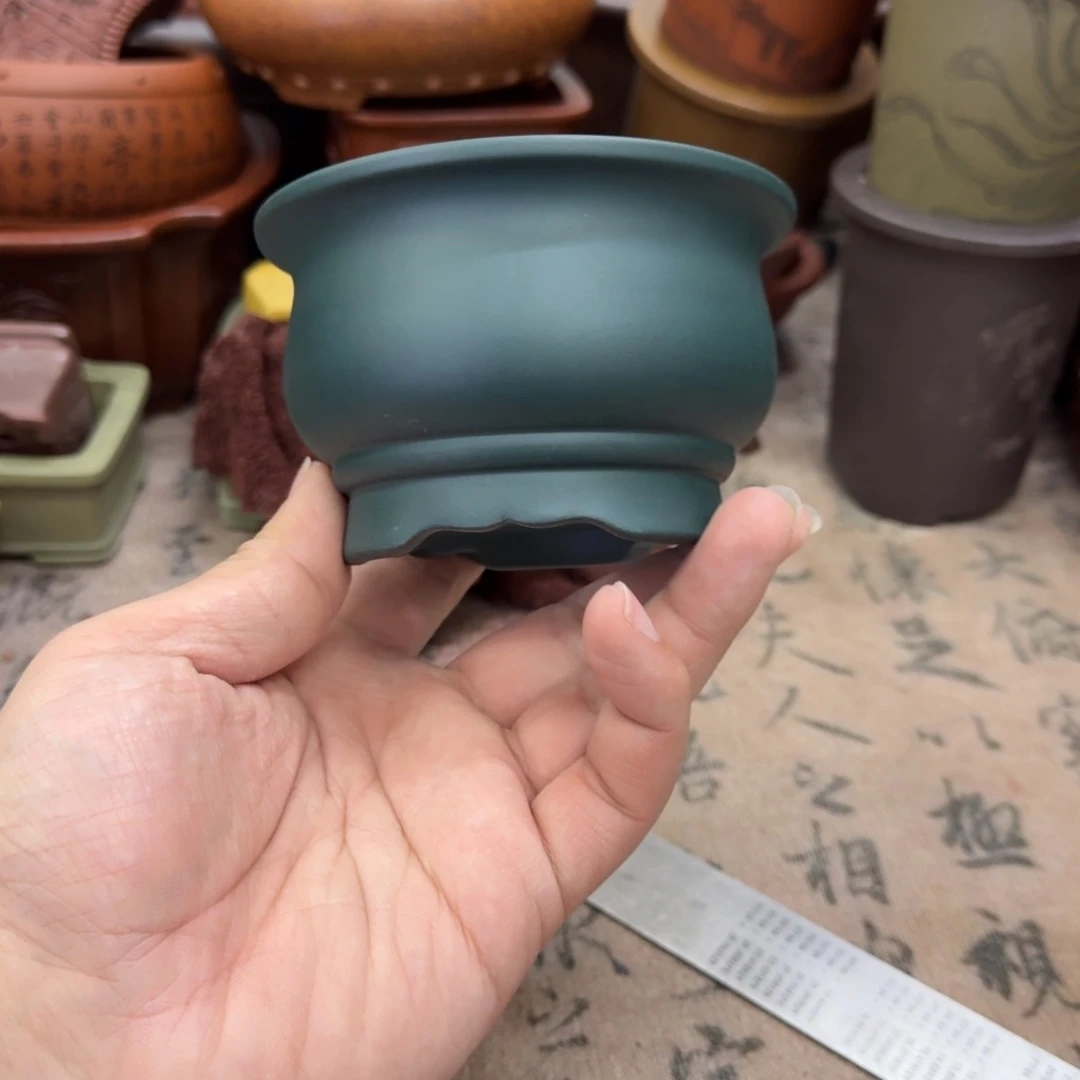 紫砂花盆宜兴紫砂正品9x5