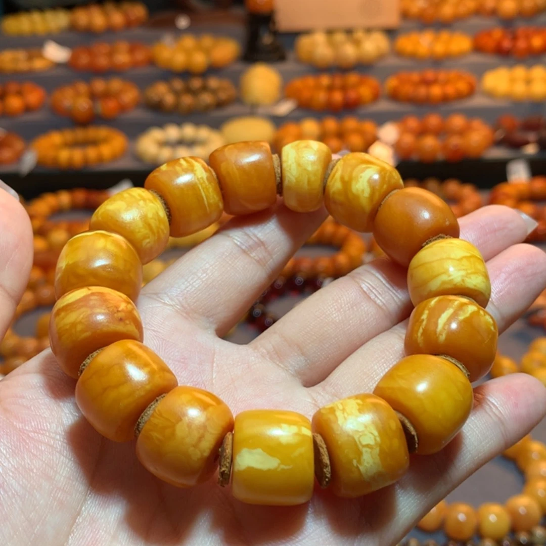 【闪购商品】手串蜜蜡未镶嵌蜜蜡手串