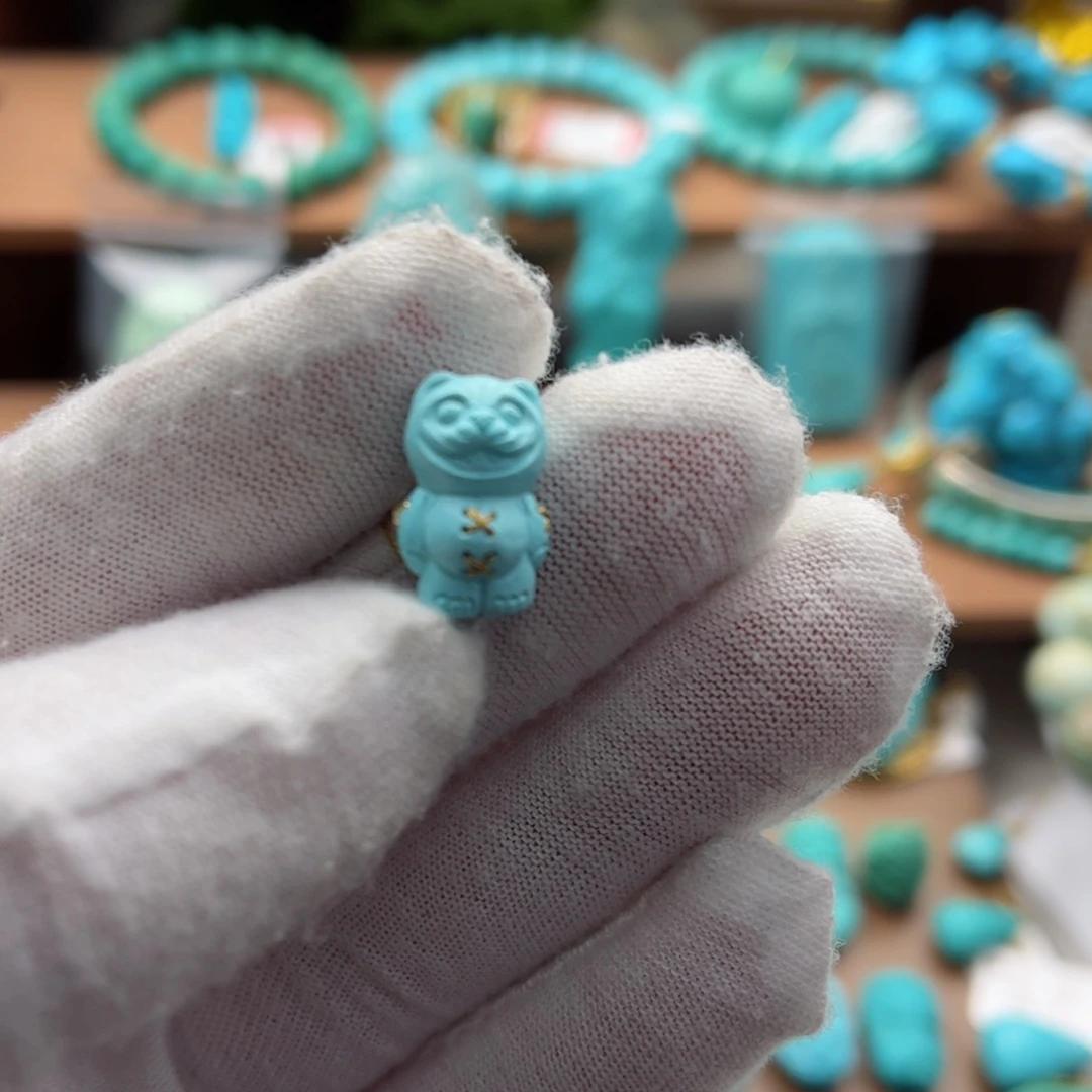 绿松石未镶嵌配饰