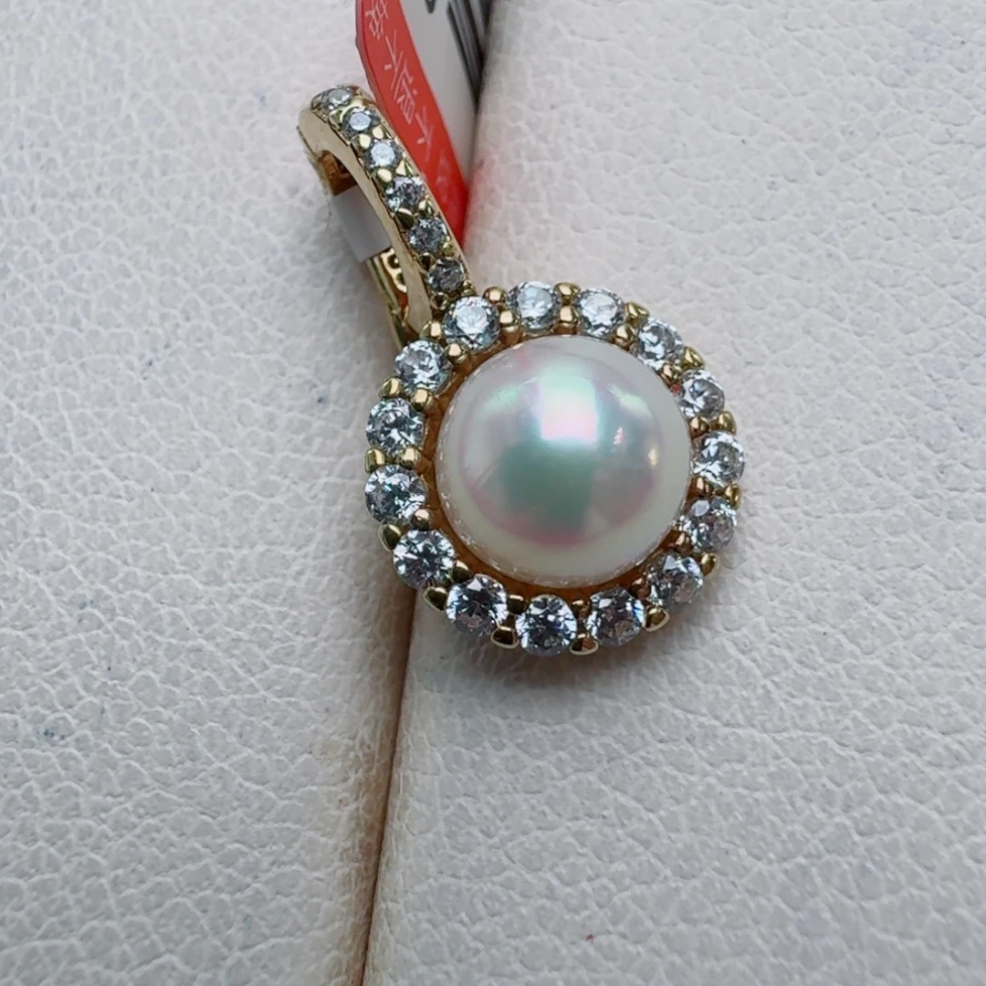 颈饰海水珍珠银S925镶嵌@@yd339