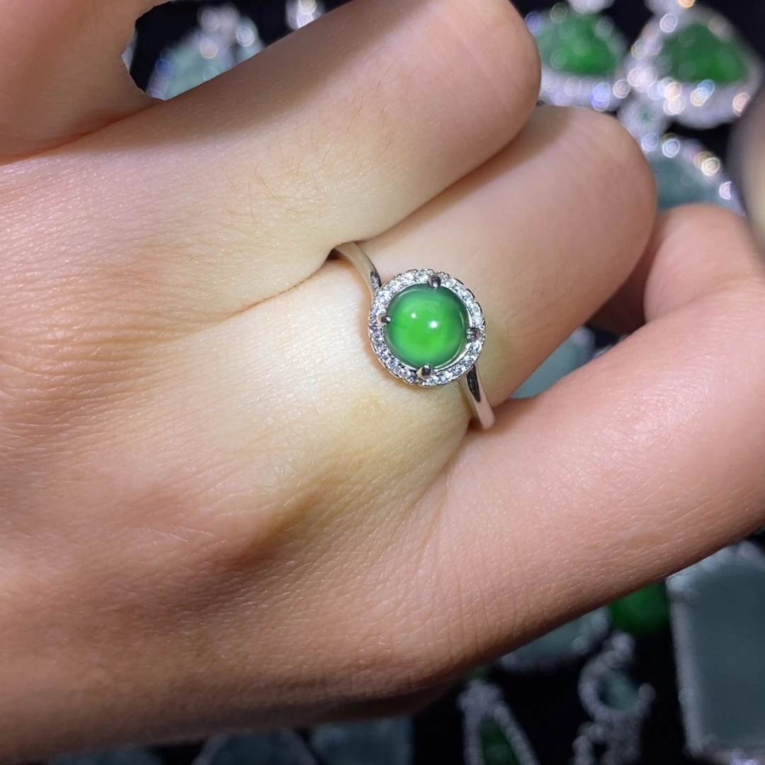 翡翠未镶嵌颈饰天然