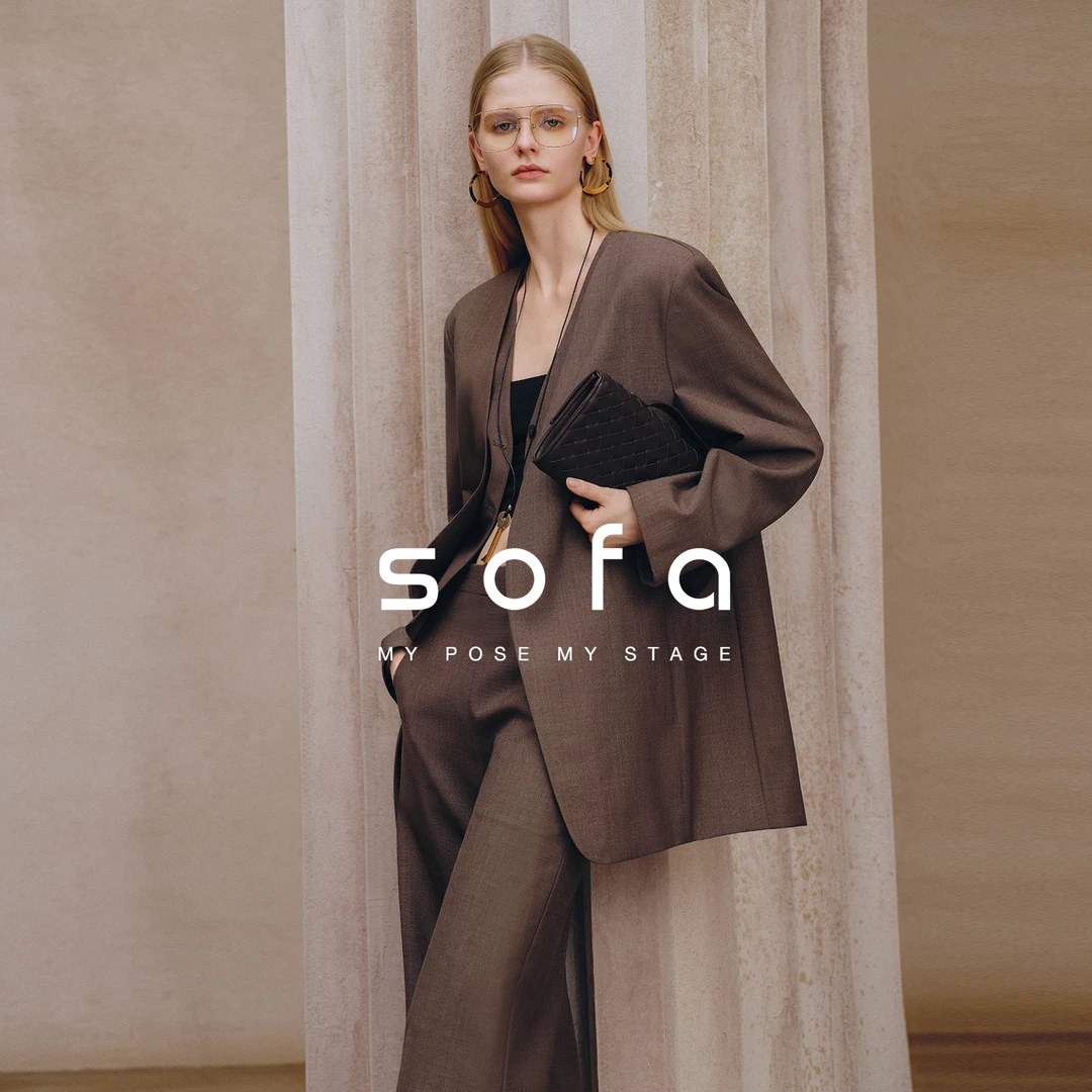 sofa静奢老钱风西装三件套 秋季精纺羊毛马甲西装直筒裤西裤