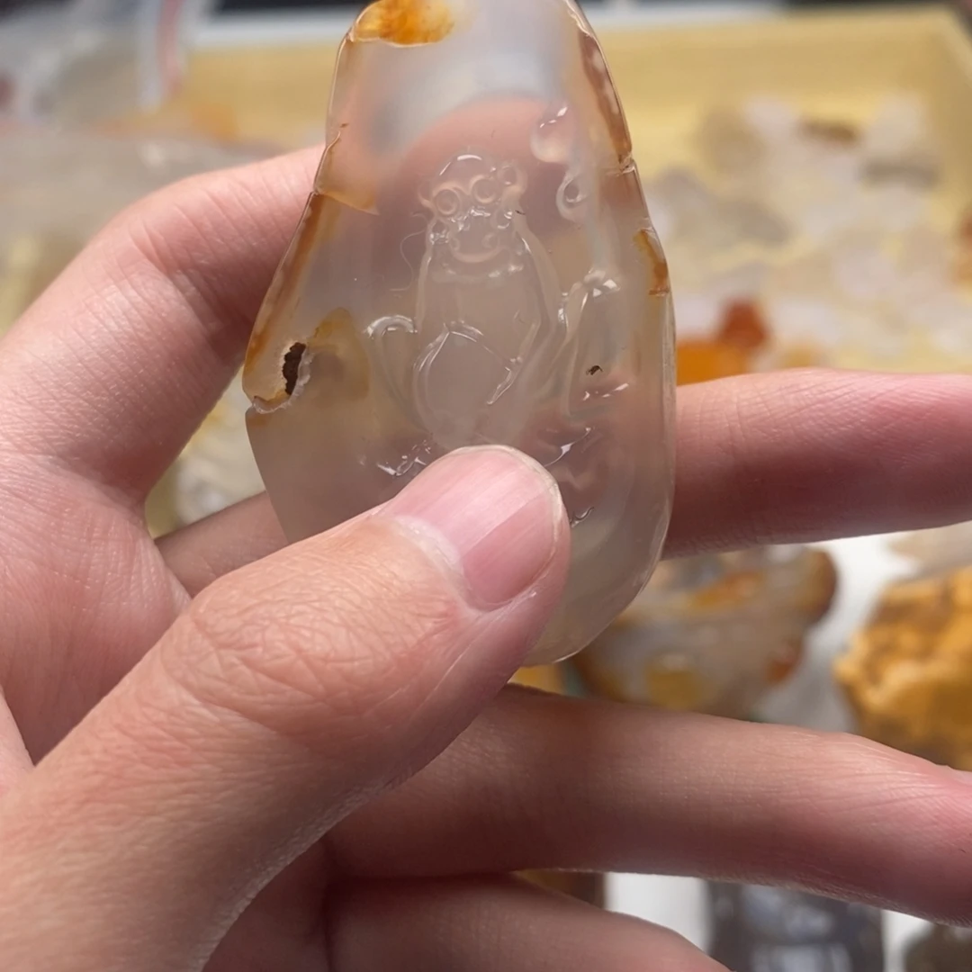 玛瑙/玉髓未镶嵌颈饰