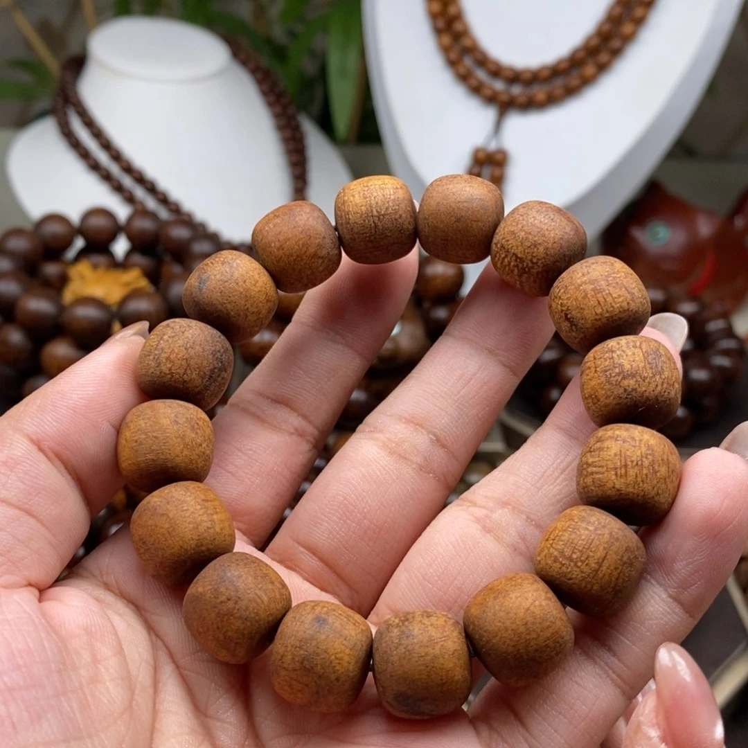 贡木手串/手链贡木1314橘皮辣黄龙鳞瘤疤粗抛