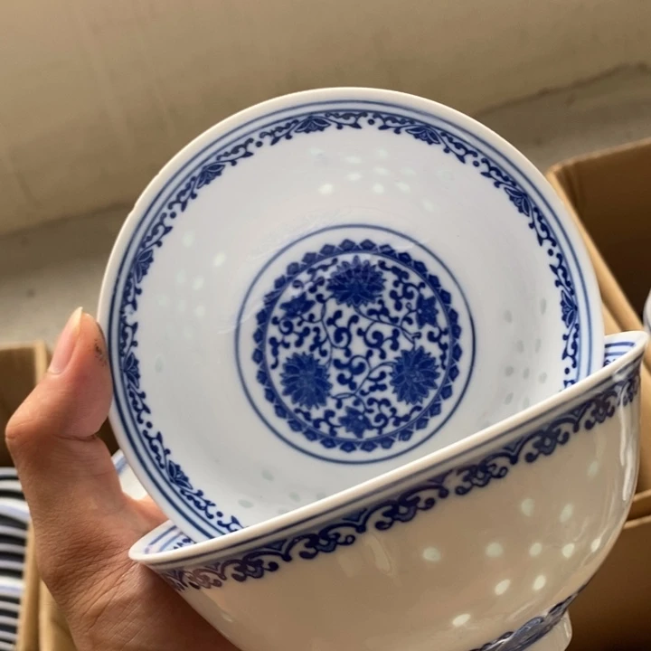 碗景德镇高温细白瓷餐具