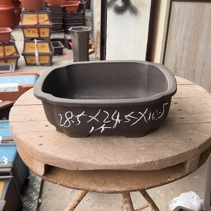 紫砂花盆透气花盆