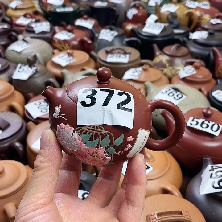 茶壶紫砂微瑕紫砂