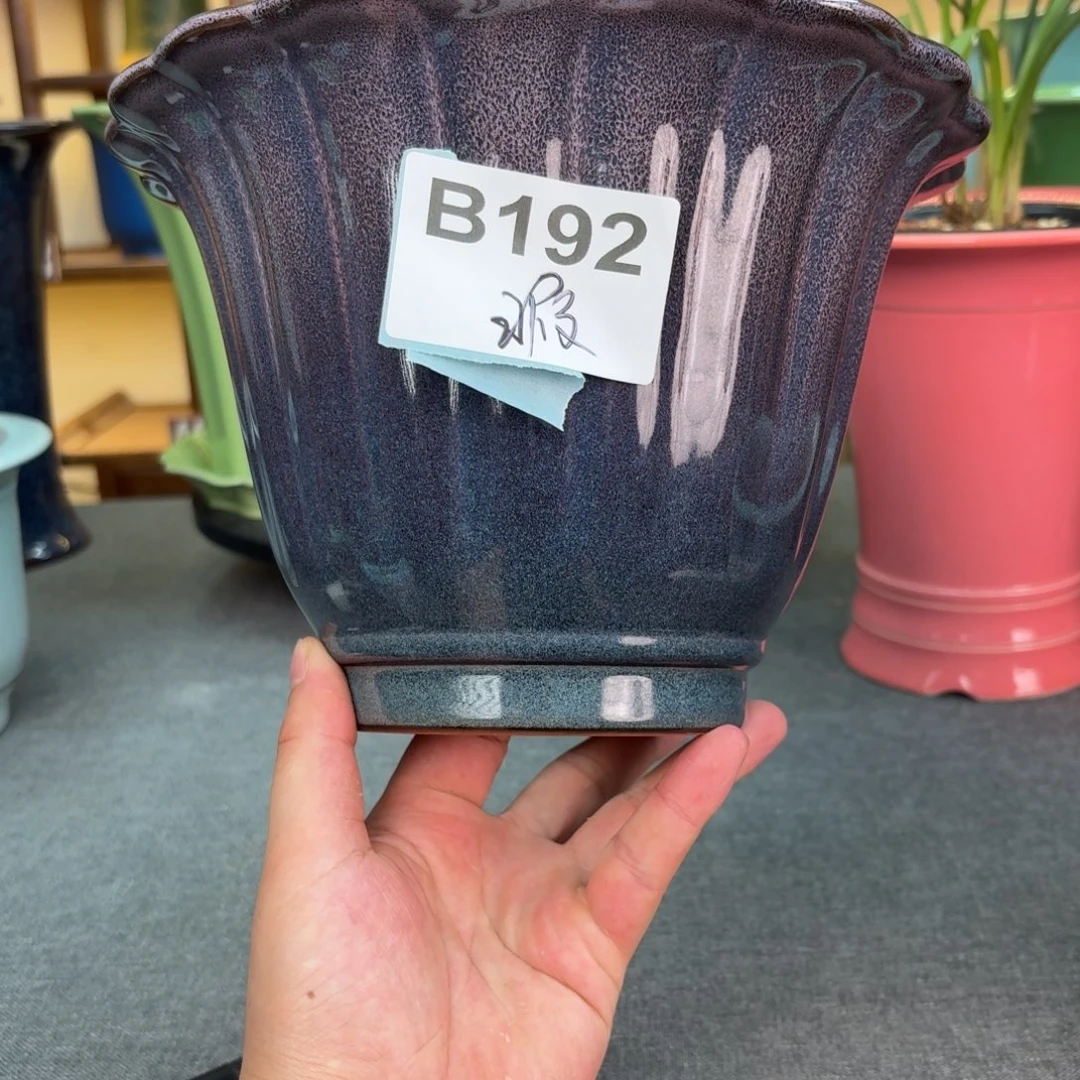 小***威紫砂花盆兰花7558555885588
