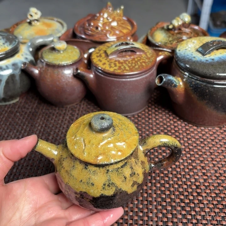 紫砂茶杯手捏手持160 C