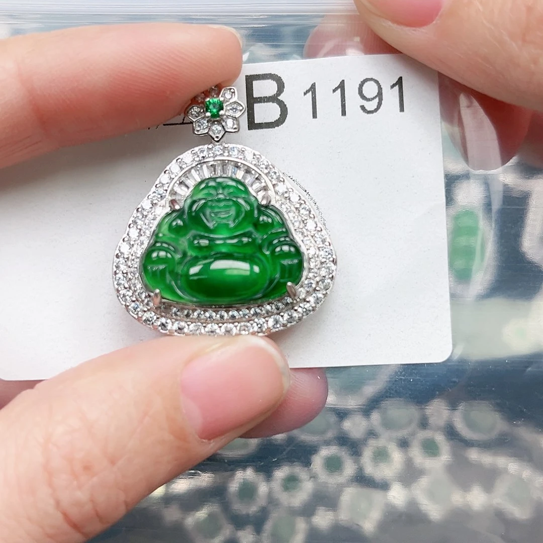 翡翠颈饰未镶嵌翡翠1191