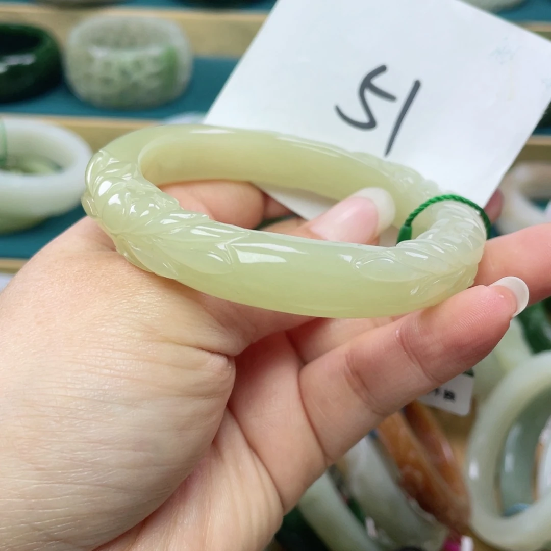 未镶嵌手镯和田玉圈口58