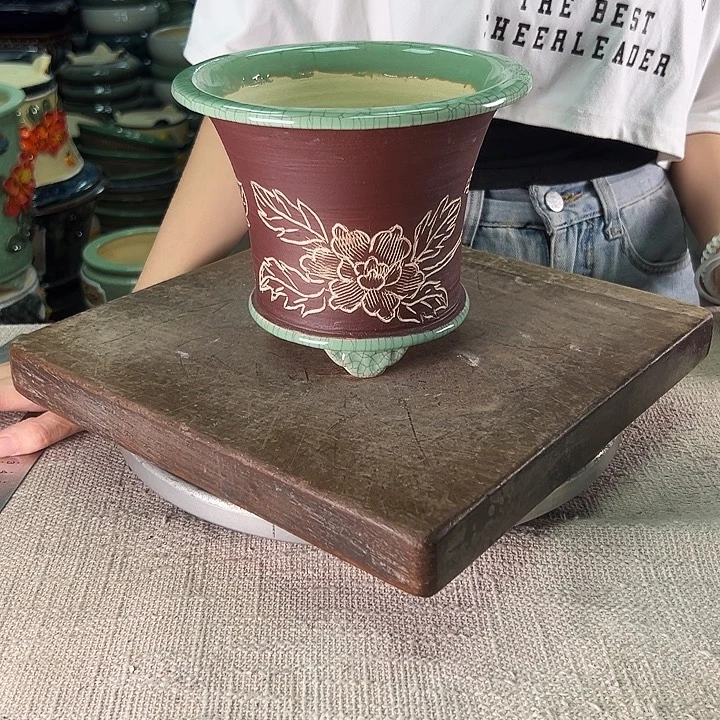 泳坤堂石湾盆陶瓷