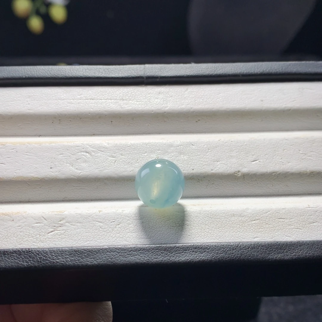 翡翠未镶嵌手链卡12星空蓝