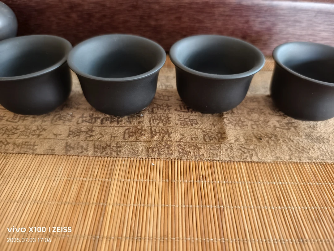 建水紫陶小容量品茗杯