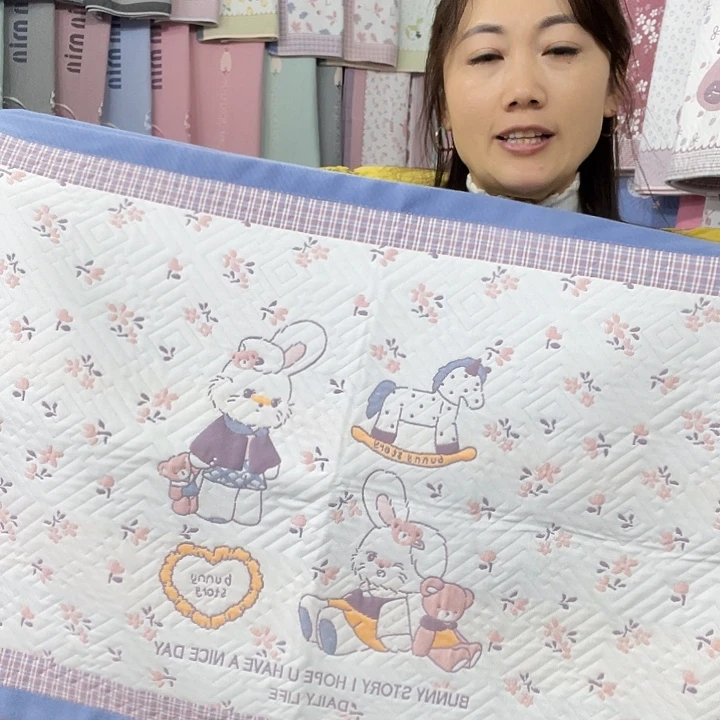 棉特价促销蓝色好朋友