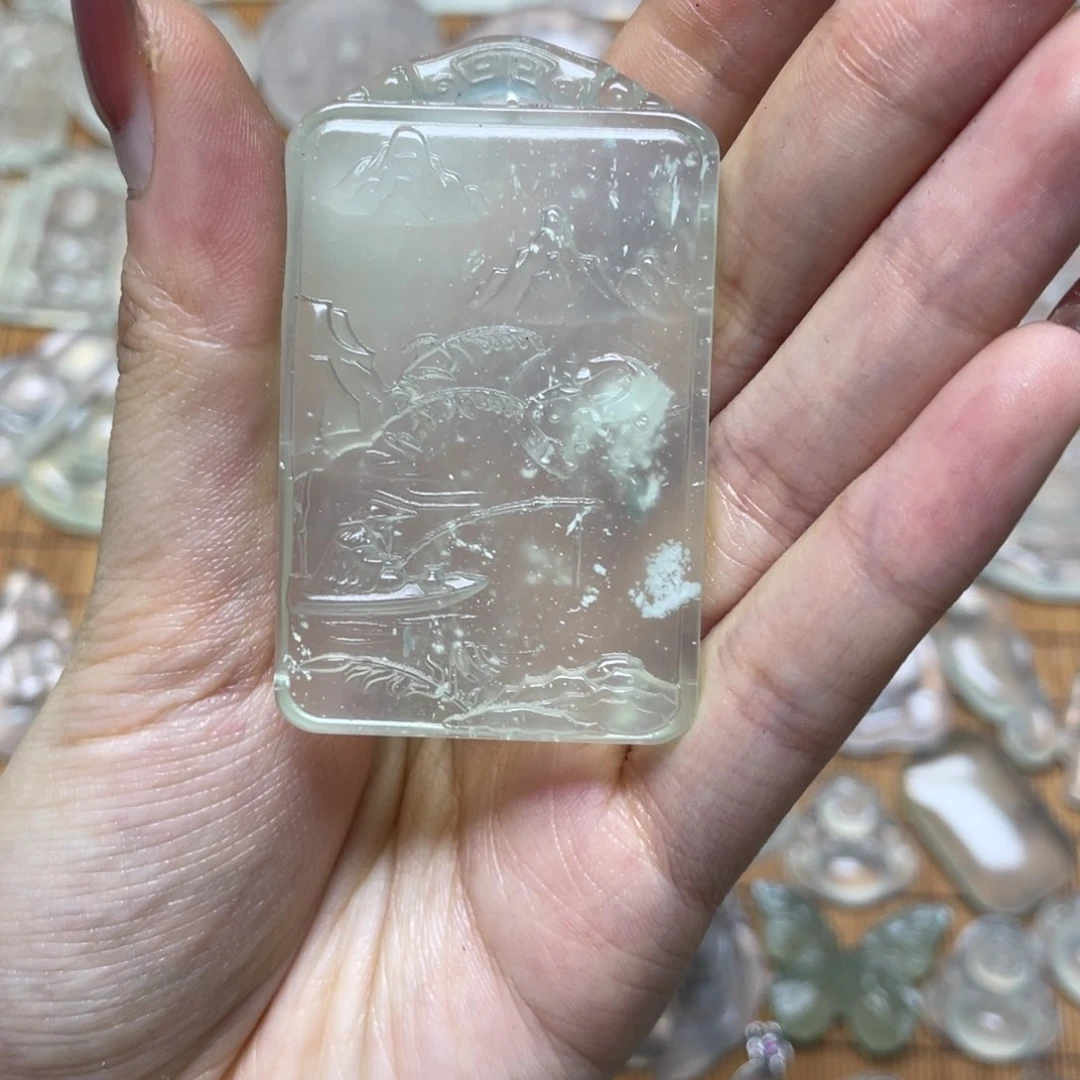 未镶嵌蛇纹石玉颈饰