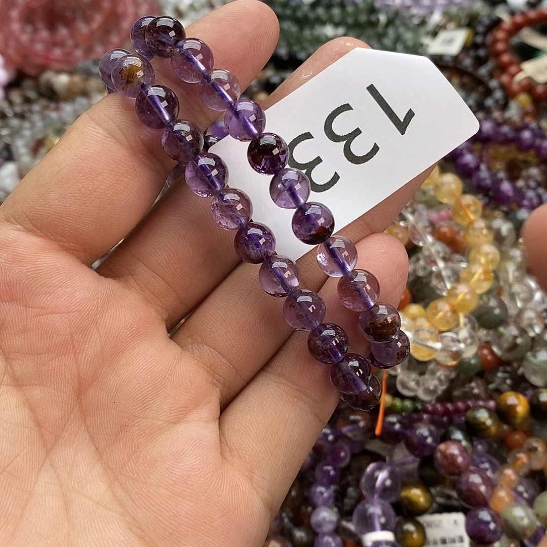 水晶手链未镶嵌手链多样性发其一