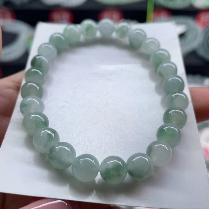 未镶嵌手链翡翠卡7.8