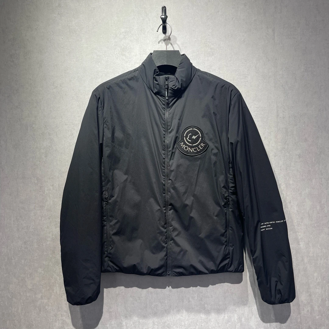 99新 MONCLER Moncler x 藤原浩联名 logo经典羽绒夹克外套/3码/