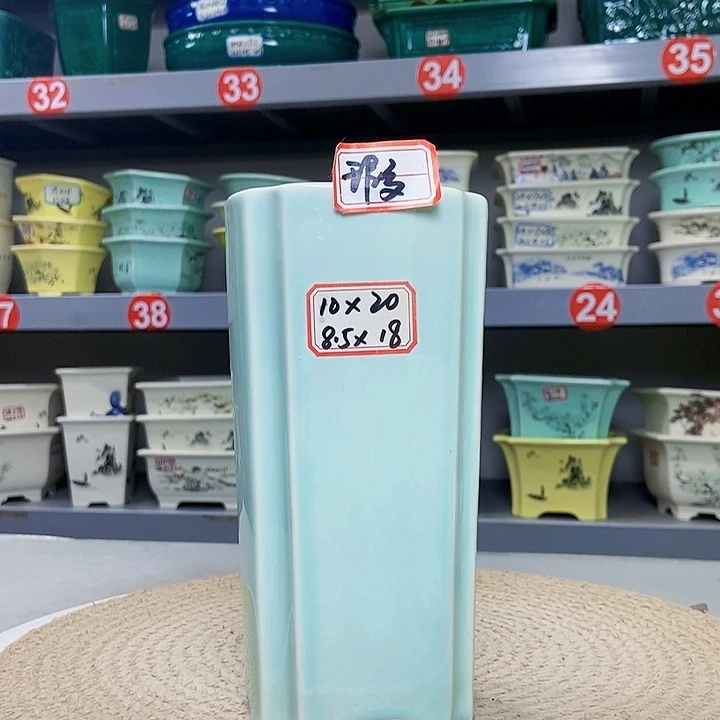 紫砂花瓶紫砂花盆
