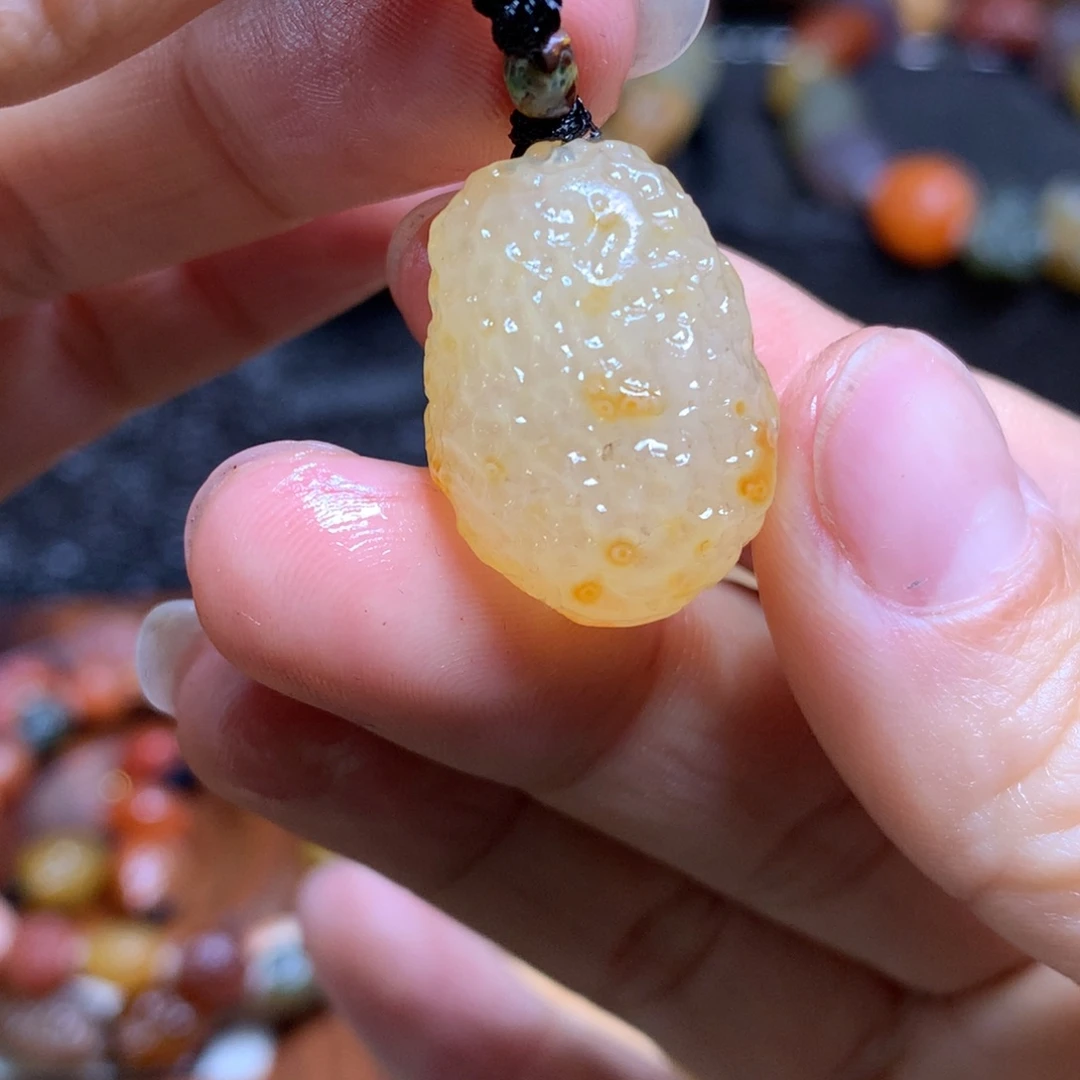 未镶嵌玛瑙/玉髓珠宝半成品