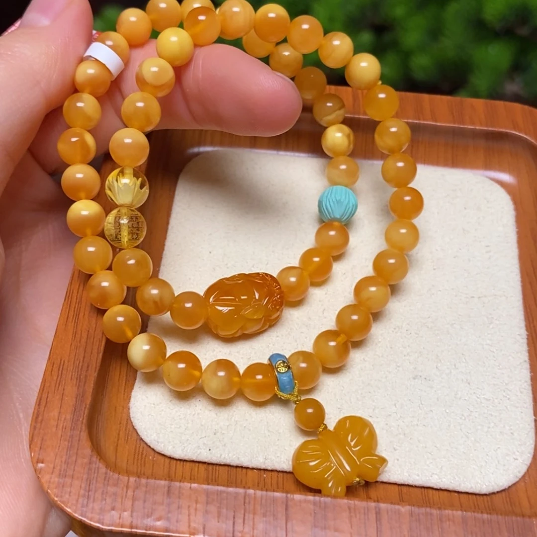 【闪购商品】手链蜜蜡未镶嵌手串