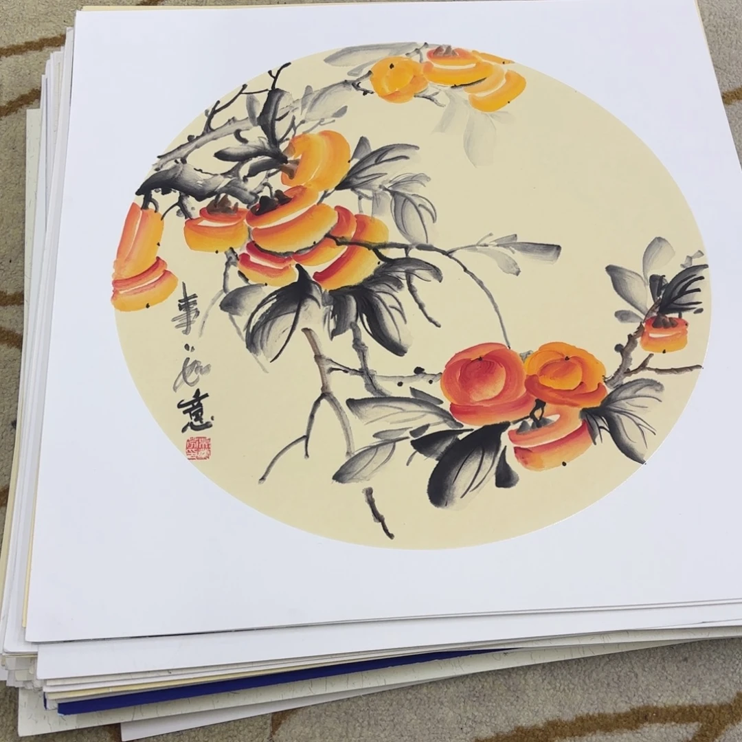 国画国画老师作品刘