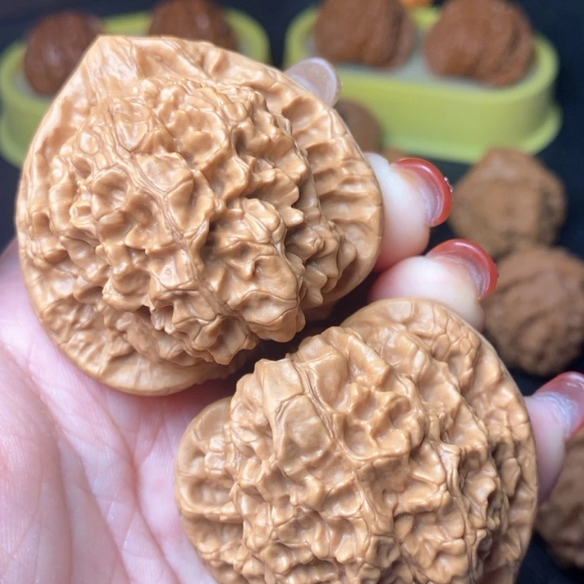 【闪购商品】文玩核桃把件898号官帽48