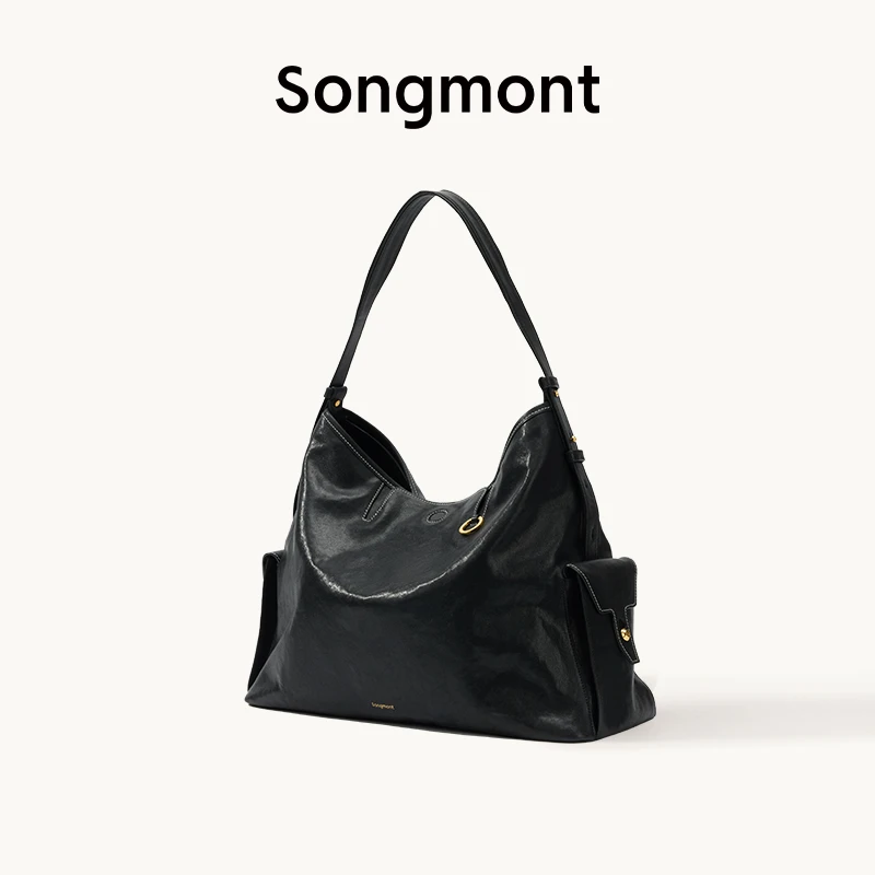 Songmont山下有松循迹系列大号hobo包斜挎单肩包