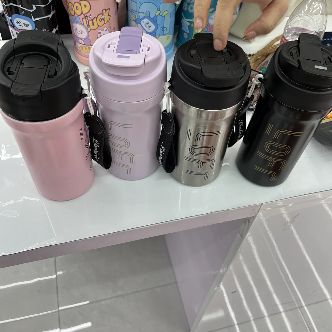 3268-咖啡杯保温杯便携按颜色拍