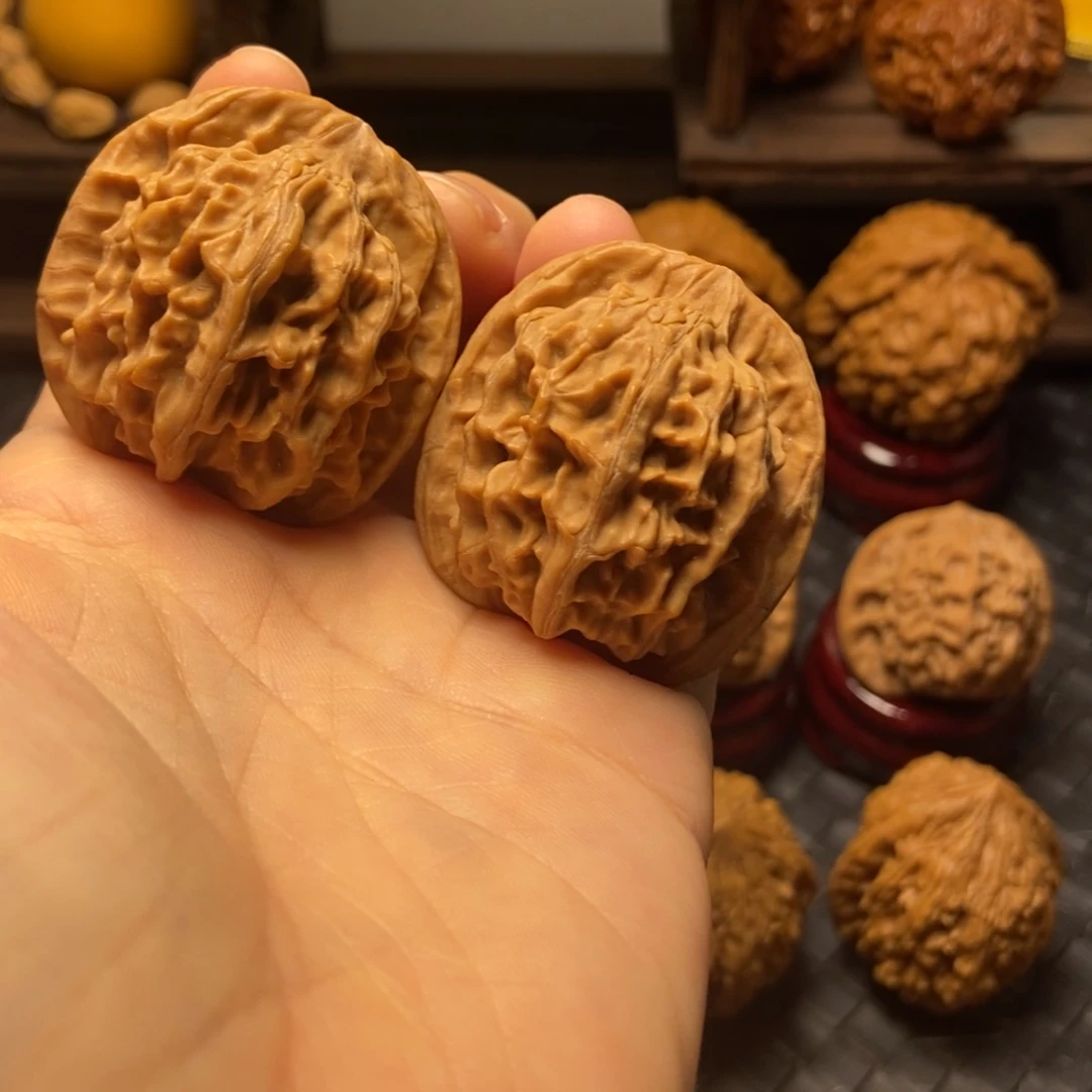 把件文玩核桃天地狮子头38