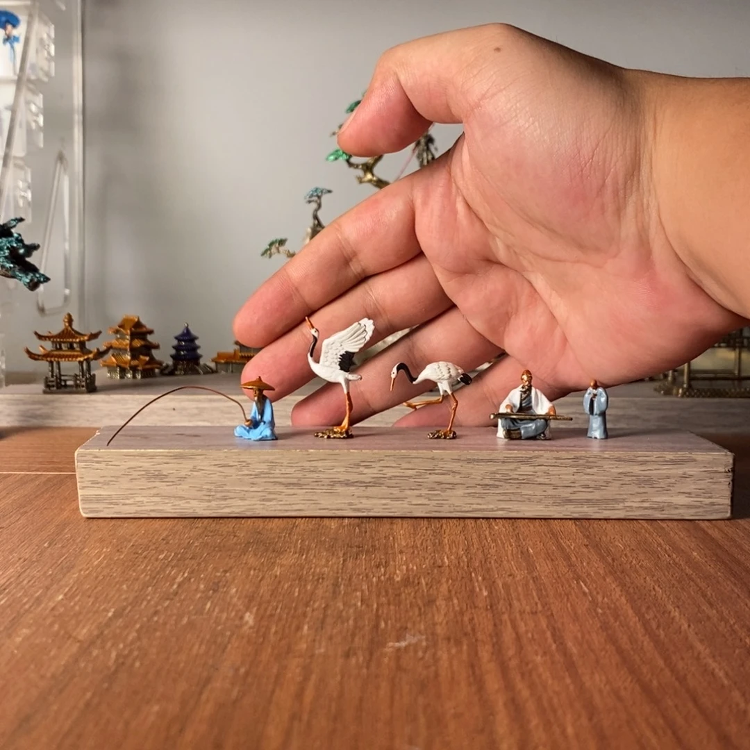 琉璃手工艺品这么