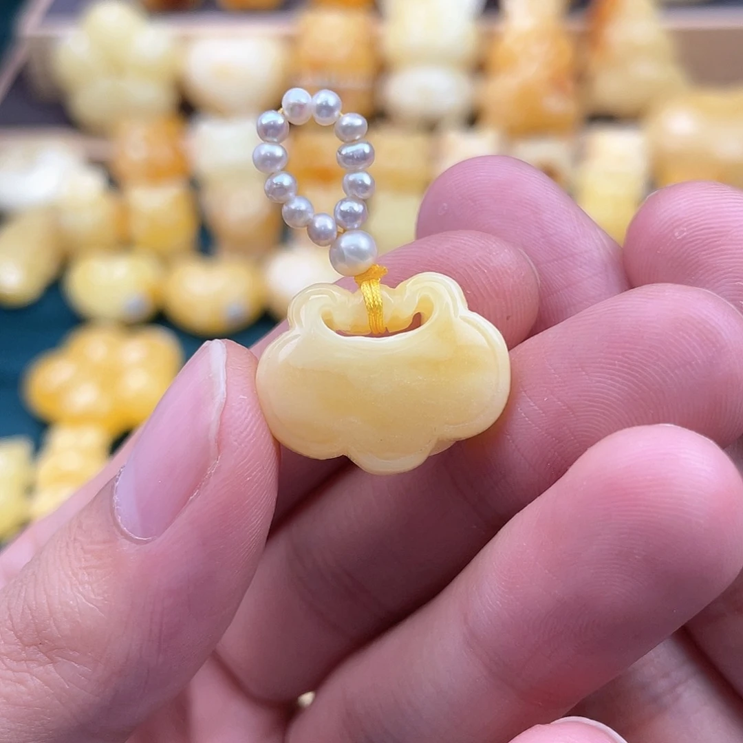 未镶嵌琥珀裸石蜜蜡