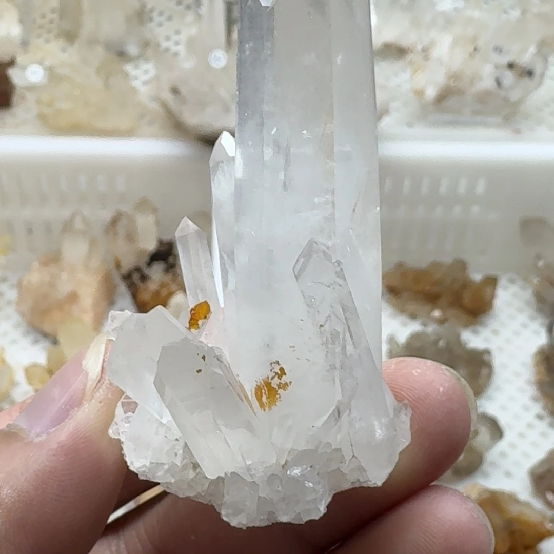洋***洋银S925镶嵌珠宝半成品水晶