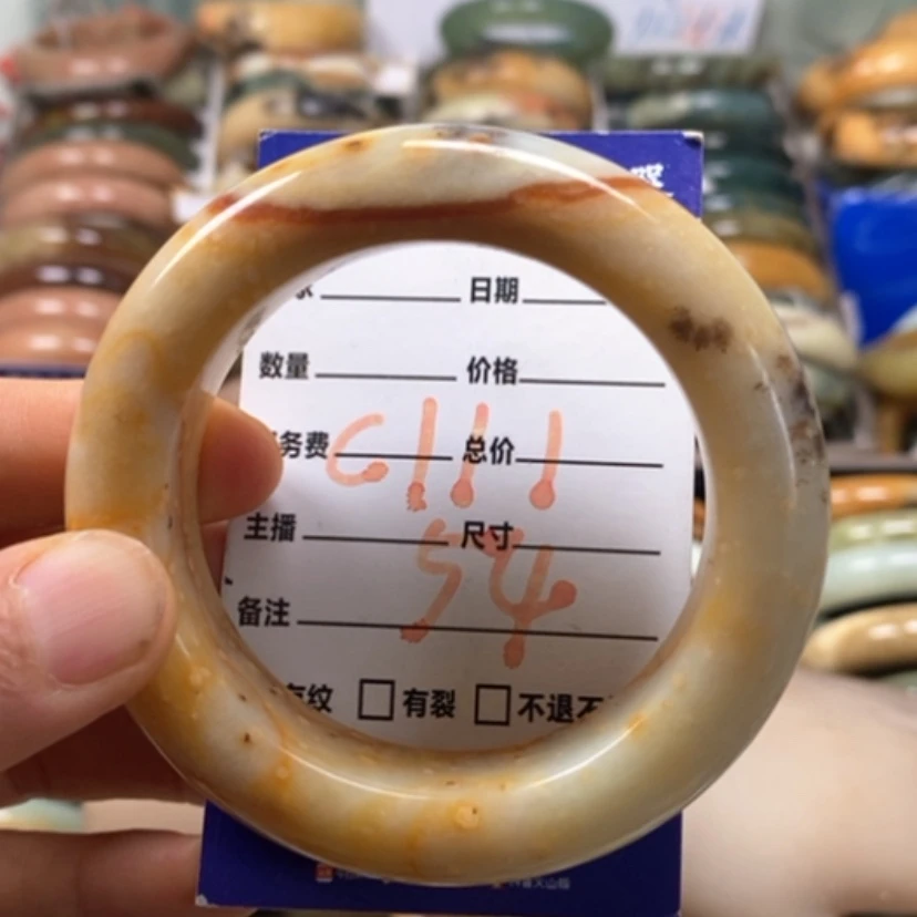 【闪购商品】蛇纹石玉未镶嵌手镯