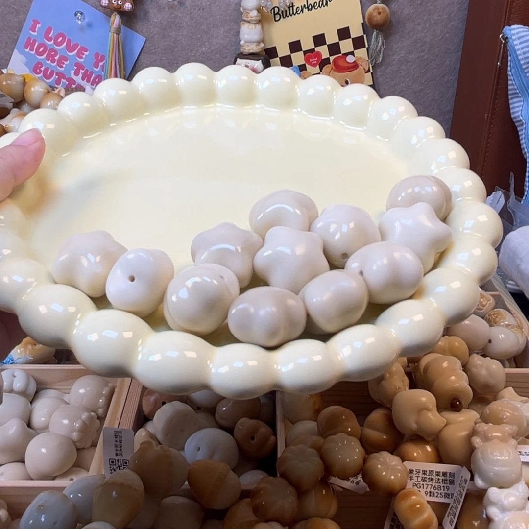 吊坠菩提根/象牙果12.24.1奶茶色星星