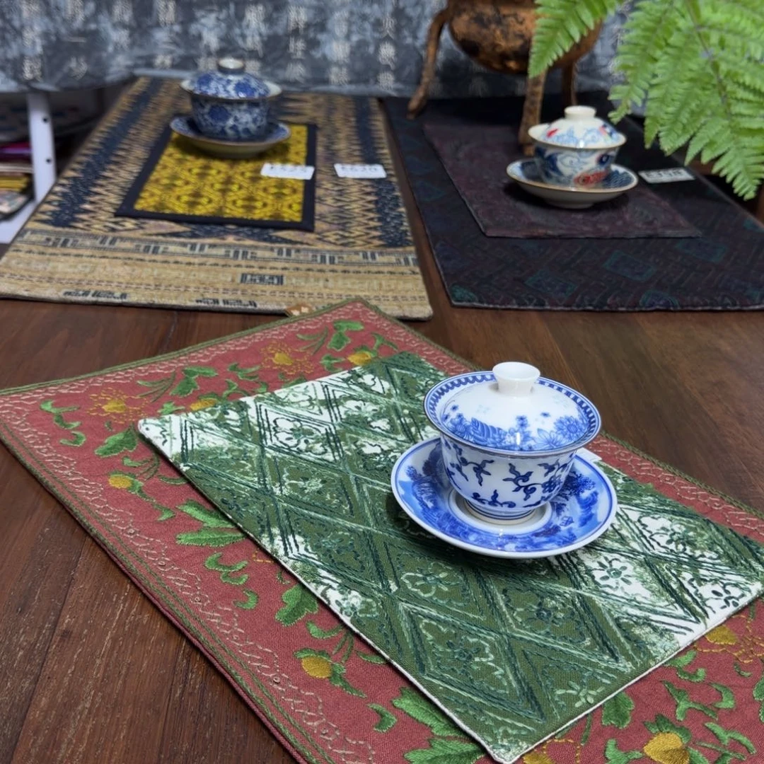 3 都是一张价格三十六纺茶垫
